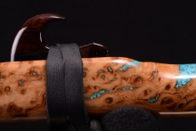 Oak Burl Native American Flute, Minor, Mid A-4, #G3B